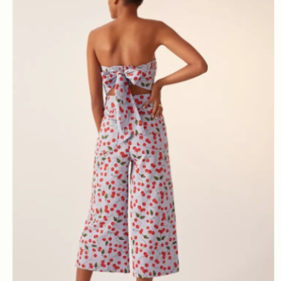 Maeve Tube Top and Wide-Leg Pant Set - Picture 2 of 8